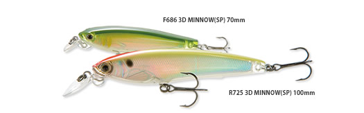 DUEL&YO-ZURI 3D MINNOW (SP)       